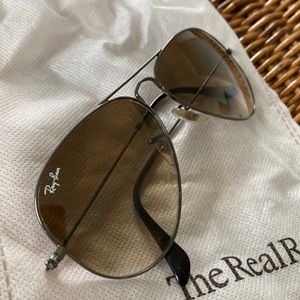 RAY-BAN RB3025 Aviator Large Metal Sunglasses Unisex